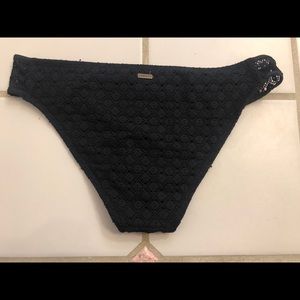 Black Lace Roxy bikini bottoms